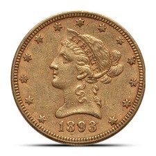 Pre-33 $10 Liberty Gold Eagle (XF) Random Year picture