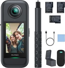 360 Weatherproof 360° Action Camera Creator Combo- 5.7K 360 Video with 1/2