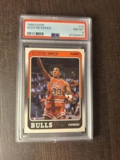 1988-89 Fleer - Scottie Pippen #20 Name Misspelled as Pippin on Back (RC) picture