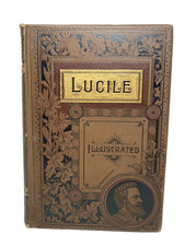 Lucile By Owen Meredith 1886 1st Edition Illustrated Gilded HC Early Art Nouveau picture