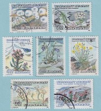 GREENLAND 189 - 196  USED - #195 NOT ISSUED - NO FAULTS VERY FINE - X684 picture