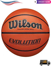 WILSON Men's Evolution Game Basketball (29.5) - Official Size 7  picture