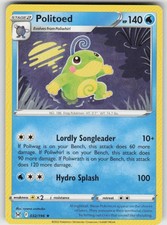 Politoed 032/196 Rare SWSH11: Lost Origin picture