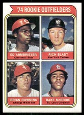 1974 Topps #601 1974 Rookie Outfielders picture