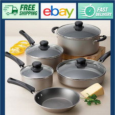 9-Piece Nonstick Cookware Set Champagne picture