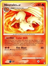 Ninetales 32/123 Rare Mysterious Treasures Pokemon Heavily Played picture