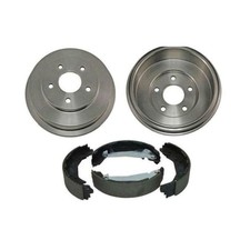 2pcs Rear Brake Drums 4pcs Brake Shoes for Chevy Cobalt HHR for Pontiac G5 picture