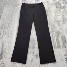 Vintage Sequin Hearts Pants Women 5 Juniors Black Low Rise Bootcut Dress Trouser picture