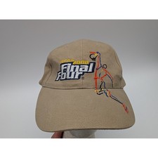 Vintage Sahara 2000 NCAA Final Four Indianapolis Hat Khaki Adjustable Strapback picture
