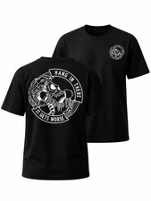 Hang In There It Gets Worse Skull Tactical T-Shirt for Men picture