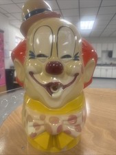 Vintage 1974 Mr. Windy Clown Head Helium Tank Topper.  Windy Corp. picture