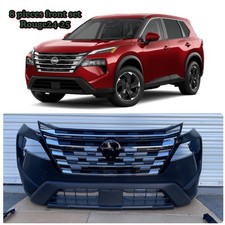 For Nissan Rogue 2024-2025 Front Bumper Complete Assembly SET 8 Pieces picture