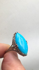 Vintage/antique 1920’s 14k gold turquoise ring picture