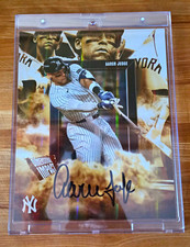 2026 Aaron Judge Yankees Signed Original Emanate Fanatics Authentic MLB 5/10 picture