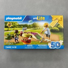 Playmobil My Life Gift Set 71449 Mini Golf Party New Boxed 50 Years Promo picture