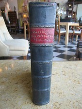 1860’s Era/Antique Cassell's Illustrated Readings 2 Volumes in Single Bound picture