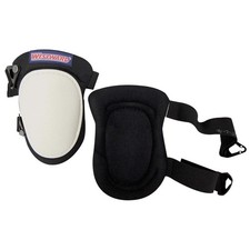 WESTWARD 5MZH6 Knee Pad,UNIV,Clip,Black/White,PR 5MZH6 picture