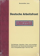 Book Stamps Catalogue 3rd Reich Deutsche Arbrietsfront Revenues DAF VW 1933-1945 picture
