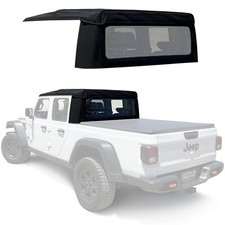 Sierra Offroad Soft Top for 2020 - 2026 Jeep Gladiator JT Black Sailcloth Vinyl picture