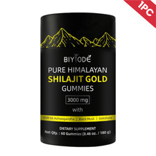 Himalayan Shilajit GOLD Gummies, Organic, Extremely Potent 3000 mg, Fulvic Acid picture
