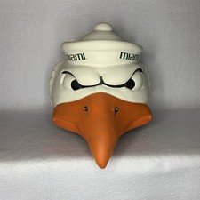 Vintage Sebastian The Ibis Miami Hurricanes FoamHeads Hat 2002 RARE Canehead  picture