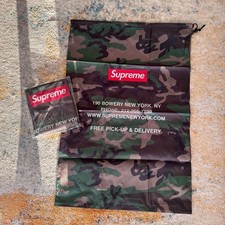 SUPREME FW25 BOX LOGO CAMO LAUNDRY BAG 24