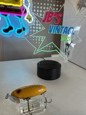 Vintage Fred Arbogast Jitterbug Fishing Lure Rare Color Awesome Shape picture