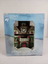 Holiday Time City Hall Electric Simmering Diffuser Handpainted New picture