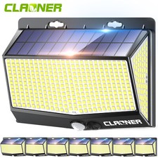 468 LED Solar Power Lights Outdoor PIR Motion Sensor Garden Security Wall Lamp picture