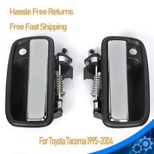 2x Front Metal Exterior Door Handle Pair For Toyota Tacoma 1995-2004 69220 69210 picture