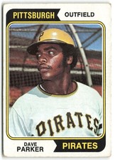 1974 Topps #252 Dave Parker VG picture