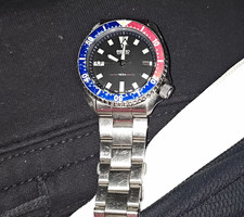 Vintage Seiko 7002-7000 Automatic Diver Watch – June 1991 (Pepsi Bezel) picture