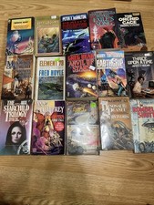 Lot of 15 Vintage Sci Fi Fantasy Space Alien Paperback Books Fantasy  See Pict picture
