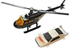 Corgi James Bond 007 Stromberg Helicopter + Lotus Esprit Car Spy Who Loved Me 78 picture