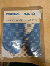 rare 1945 MARCEL DUCHAMP designed exhibition brochure MAN RAY - Julien Levy picture