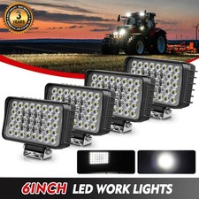 4x LED Tractor Work Lights 12v led Flood Light pods for Truck, Waterproof 4inch picture