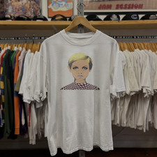 Twiggy It's A Mod World Rare T-Shirt White XL picture