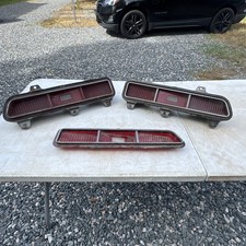 1969 Chevrolet Camaro Tail Light Assemblies Lenses Pair Plus Extra picture
