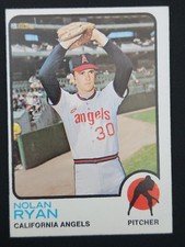 Topps 1973 Nolan Ryan California Angels #220 Base Set Baseball Trading Card picture