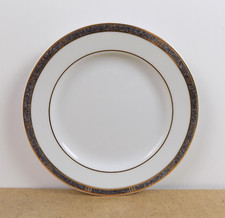 Lot of 5 Bernardaud Limoges Antinea Anthracite Bread Plates 6-5/8