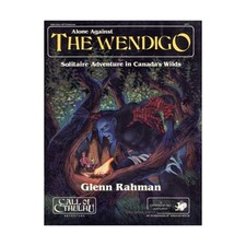 Chaosium Call of Cthulhu 1-5.5 Ed Alone Against the Wendigo VG picture