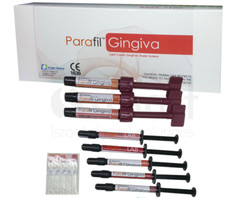 Dental Parafil composite gingiva gum shade kit LC pink tissue restoration stain picture