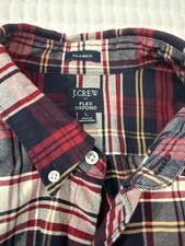 j crew mens button down shirt size large picture