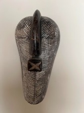 Hand carved Songye mask home decor  collectors office African mask 12