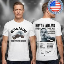 Bryan Adams Roll With the Punches Tour 2026 T-Shirt picture