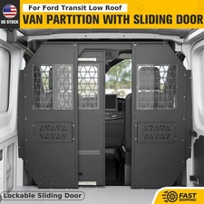 Van Safety Partition, Bulkhead, Divider for Ford Transit 150 250 350 Low Roof picture