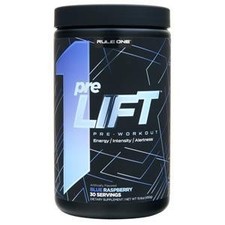 Rule1 preLIFT Blue Raspberry 450 grams picture