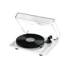 Pro-Ject E1 Phono Plug & Play Turntable with Built-in Phono Satin White picture