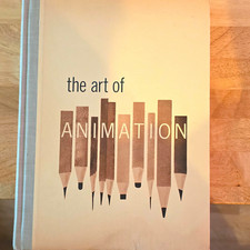 Walt Disney The Art of Animation 1st Edition 1958 Bob Thomas Hardcover Signed picture