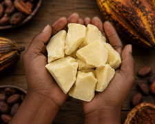 Raw cocoa butter  block 100% Pure Organic cocoa Bean Unrefined food grade picture